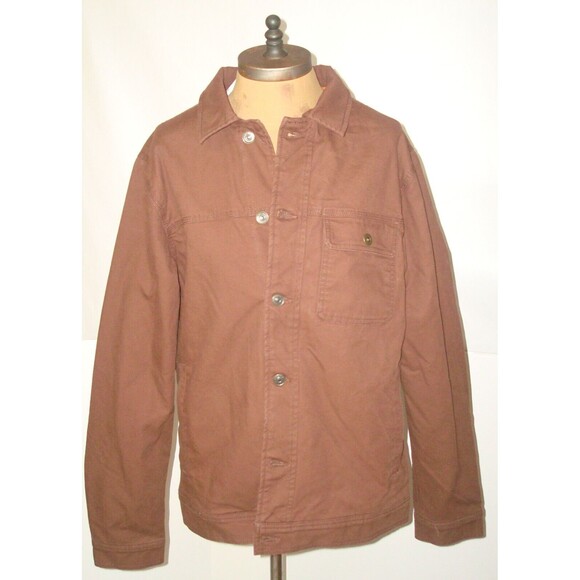 New NWT XXL Mens Coat Prana Trembly Jacket Stout Wind Warm Lined Lt Brown Orange